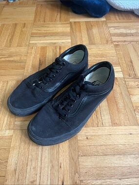 All Black Vans
